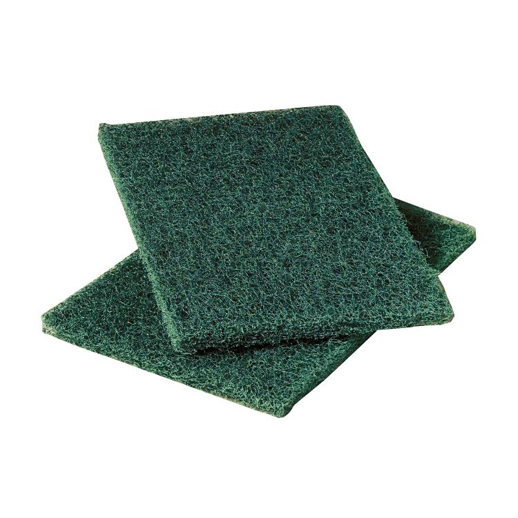 3M Scheuerschwamm Scotch-Brite grob – für unempfindliche Oberflächen, 15,8 × 22,4 × 0,8 cm, grün, 10 Stk.