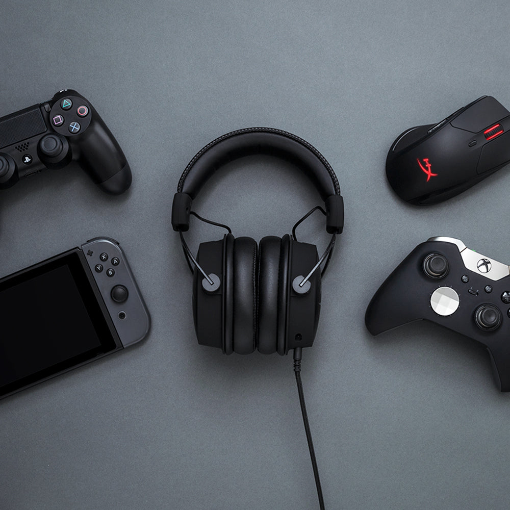 HyperX Cloud Alpha W Gaming-Headset – Over-Ear, Stereo, Kabel + BT, 3,5 mm Klinke, Schwarz/Rot