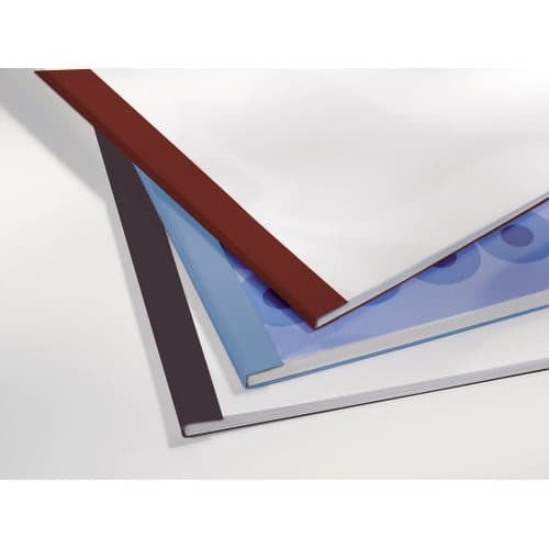 GBC Thermobindemappe – für ibiFile Abheftzunge – weiss, Karton – 100 Stk.