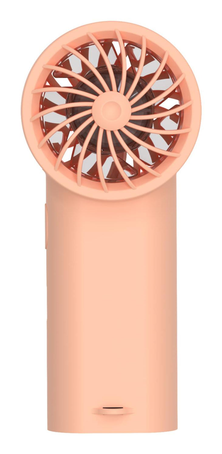 Muitomas Handventilator MINIFAN2PF – 3 Stufen, 500 mAh, USB-C, Pfirsich