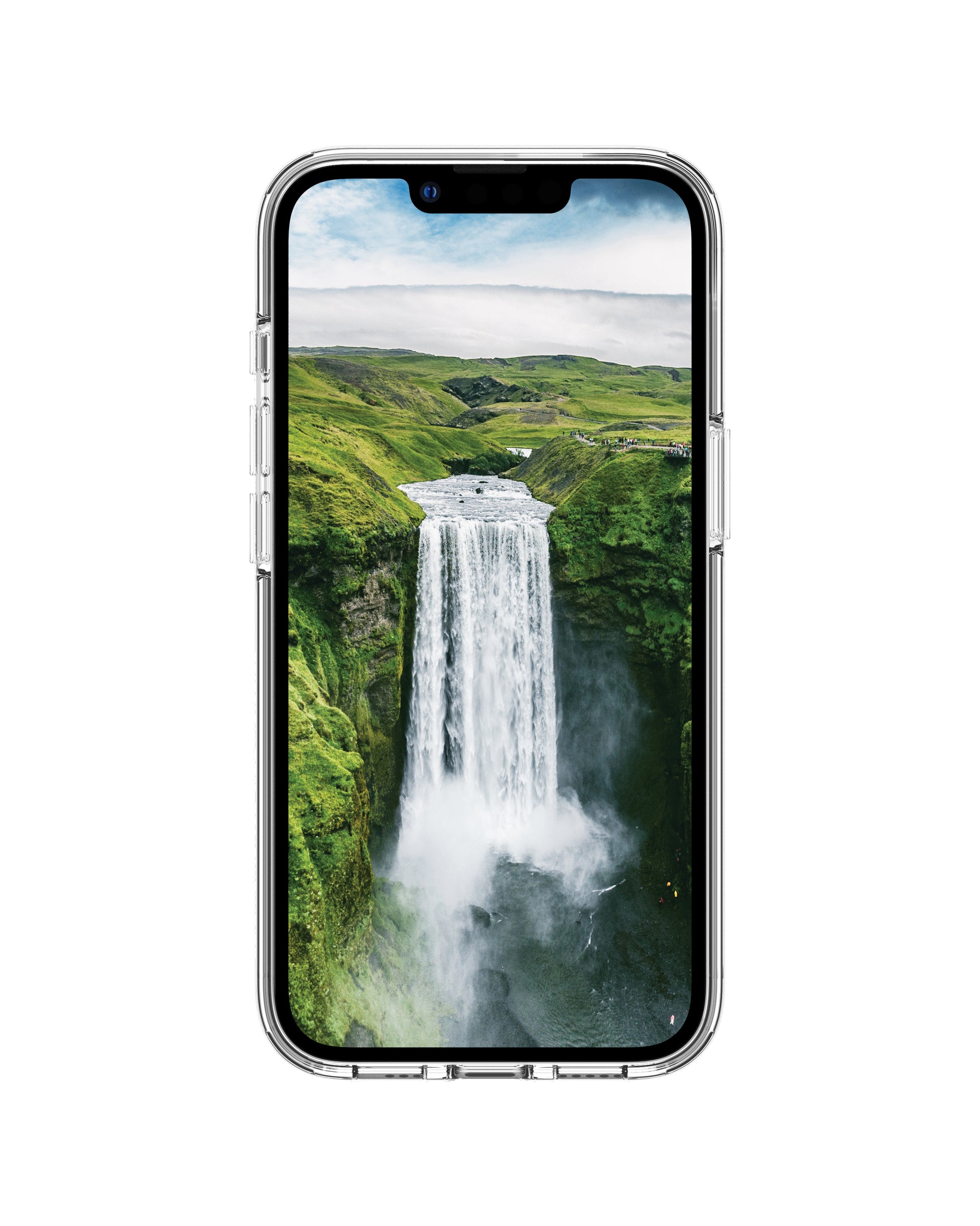 dbramante1928 Iceland Ultra D3O – Backcover – für Apple iPhone 16e, Recycling-Kunststoff, transparent