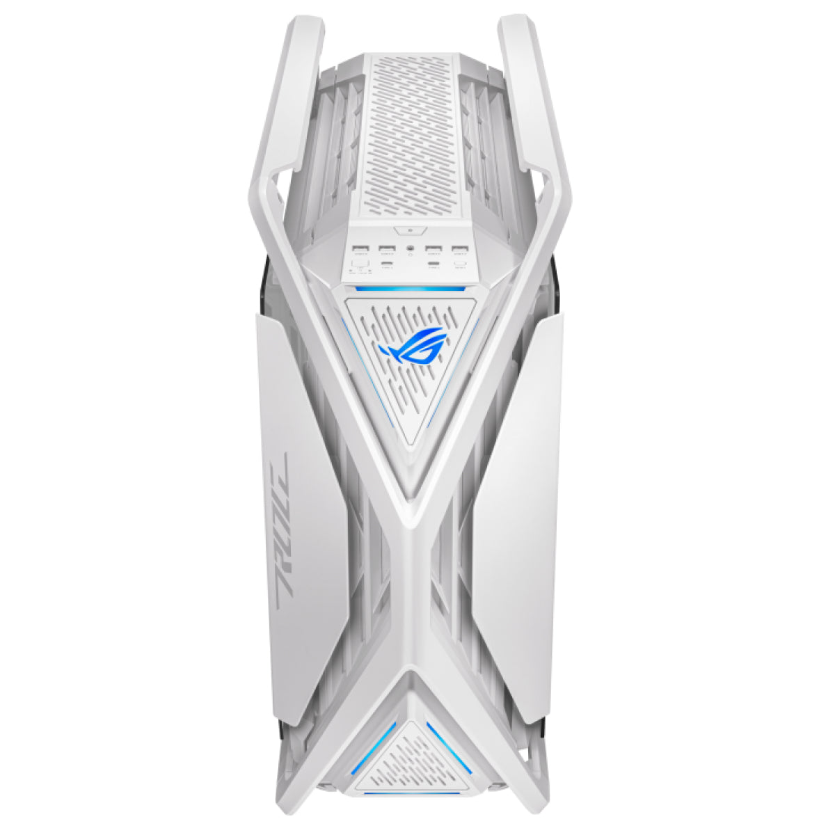 ASUS GR701 ROG HYPERION – PC-Gehäuse – Weiss, E-ATX/ATX/mATX/Mini-ITX, 10 Lüfterplätze, 5×2,5", 2×3,5"
