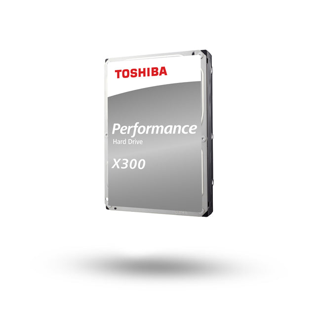 Toshiba X300 – 12 TB 3,5" HDD, 7200 U/min, 256 MB Cache, SATA 6 Gbit/s