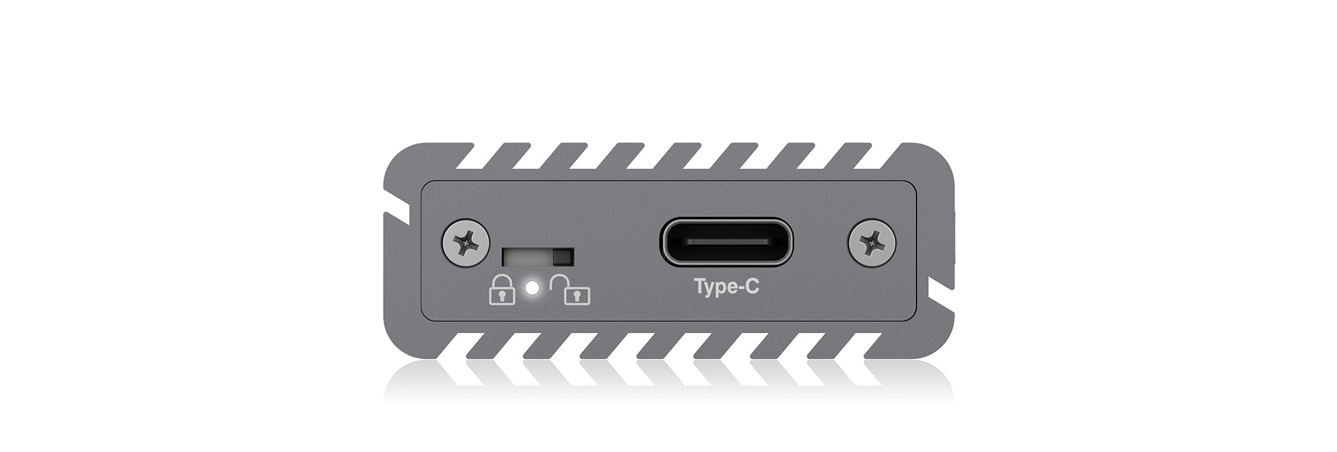 ICY BOX IB-1817M-C31 – externes M.2 NVMe-Gehäuse – USB 3.2 Gen 2, USB Typ-C, für M.2 22×30–80 mm