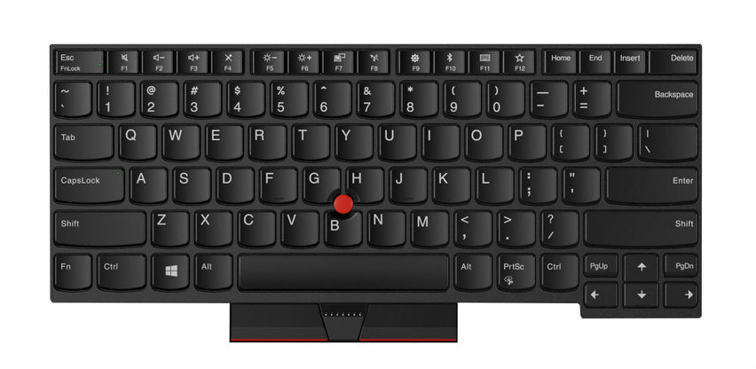 Lenovo Tastatur für ThinkPad T480 – US Englisch, Hintergrundbeleuchtung – Schwarz