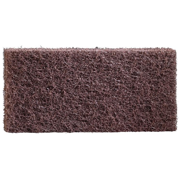 3M Scotch-Brite Maxi-Pad Wischbezug – 10 Stk. – Nylon/Polyester – Braun – 11,7 × 25,4 cm