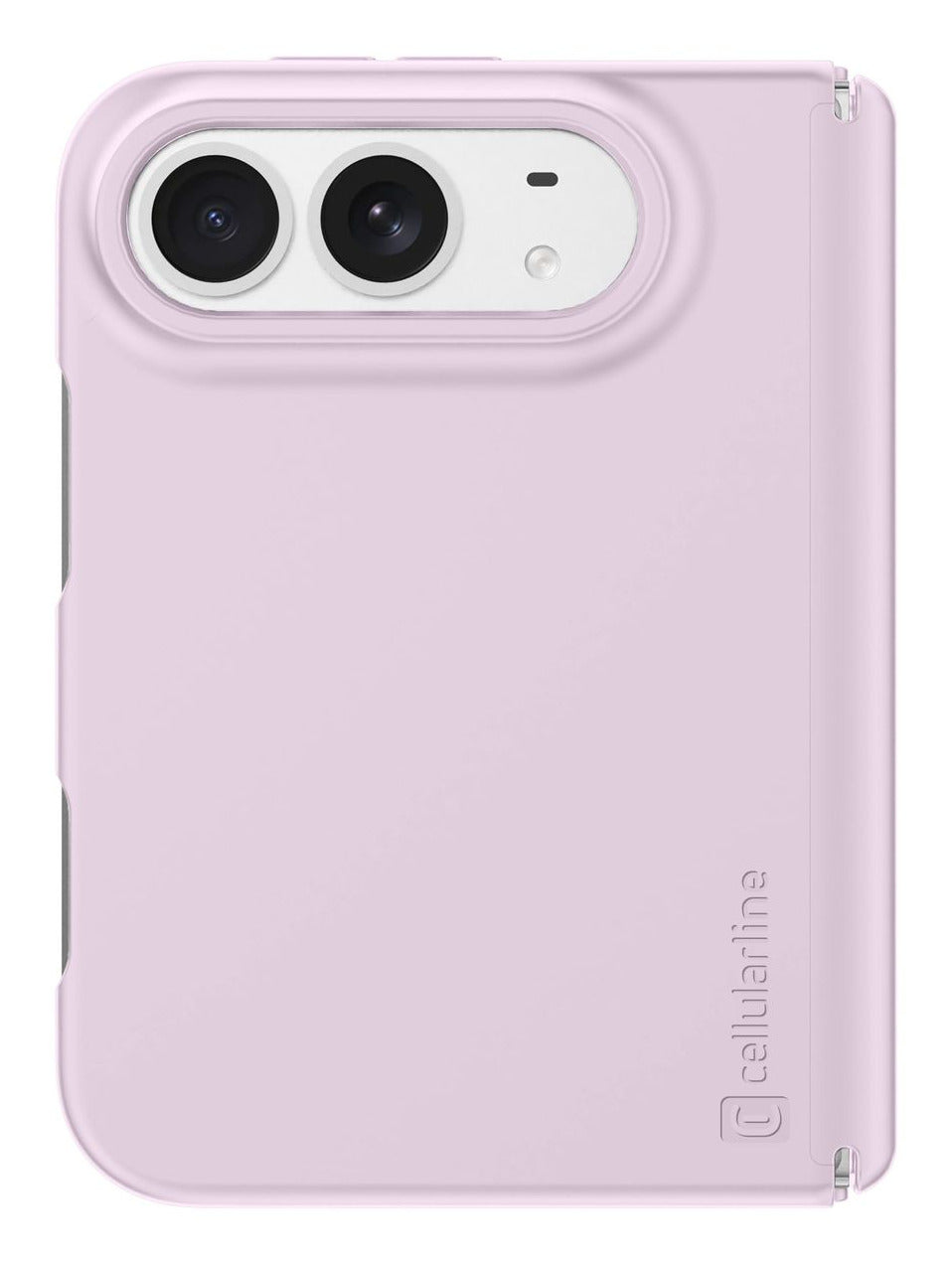 Cellularline Sensation Mag – Rückcover – für Apple iPhone 18 Duo – MagSafe, Silikon, Pink