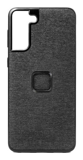 Peak Design Backcover – für Samsung Galaxy S21+ 5G, Nylon+PC+TPU+Gummi, Anthrazit, kratzresistent