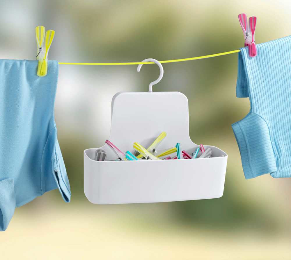 WENKO Seifenhalter (Wand) Barcelona – Polyurethan/Polyvinylchlorid (PVC), Haken, 26×9×24 cm, Weiss