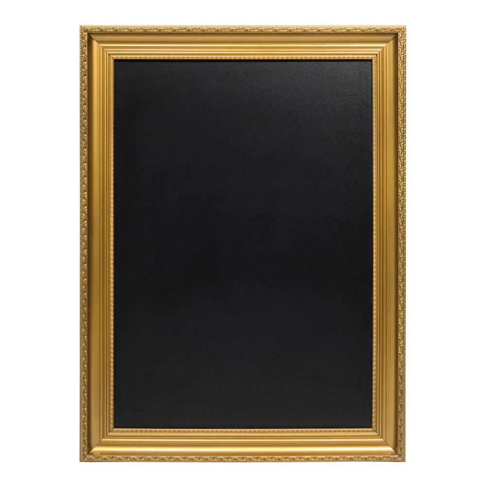 Securit Kreidetafel GOLD BOARD – 650 × 850 mm – Melamin (beschichtet), gold – für Kreidemarker – Wandmontage