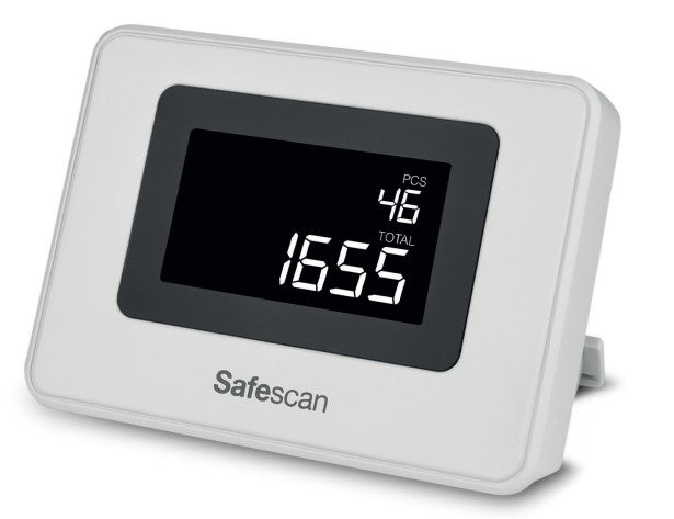Safescan Externes LCD-Display ED-160 – für Safescan 2985-SX, RJ-12, 1,4 m, grau, 106×18×68 mm