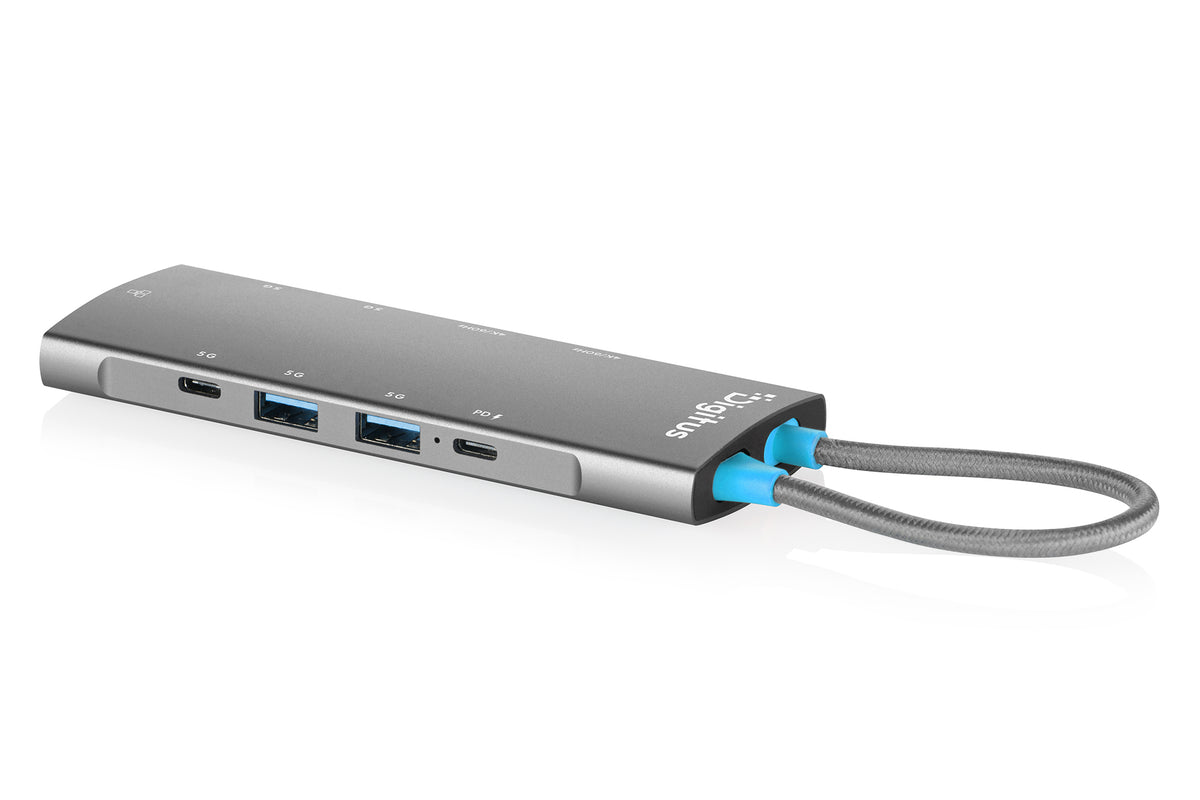 Digitus Dockingstation – USB-C, 2× HDMI, 5× USB-A, 100 W PD