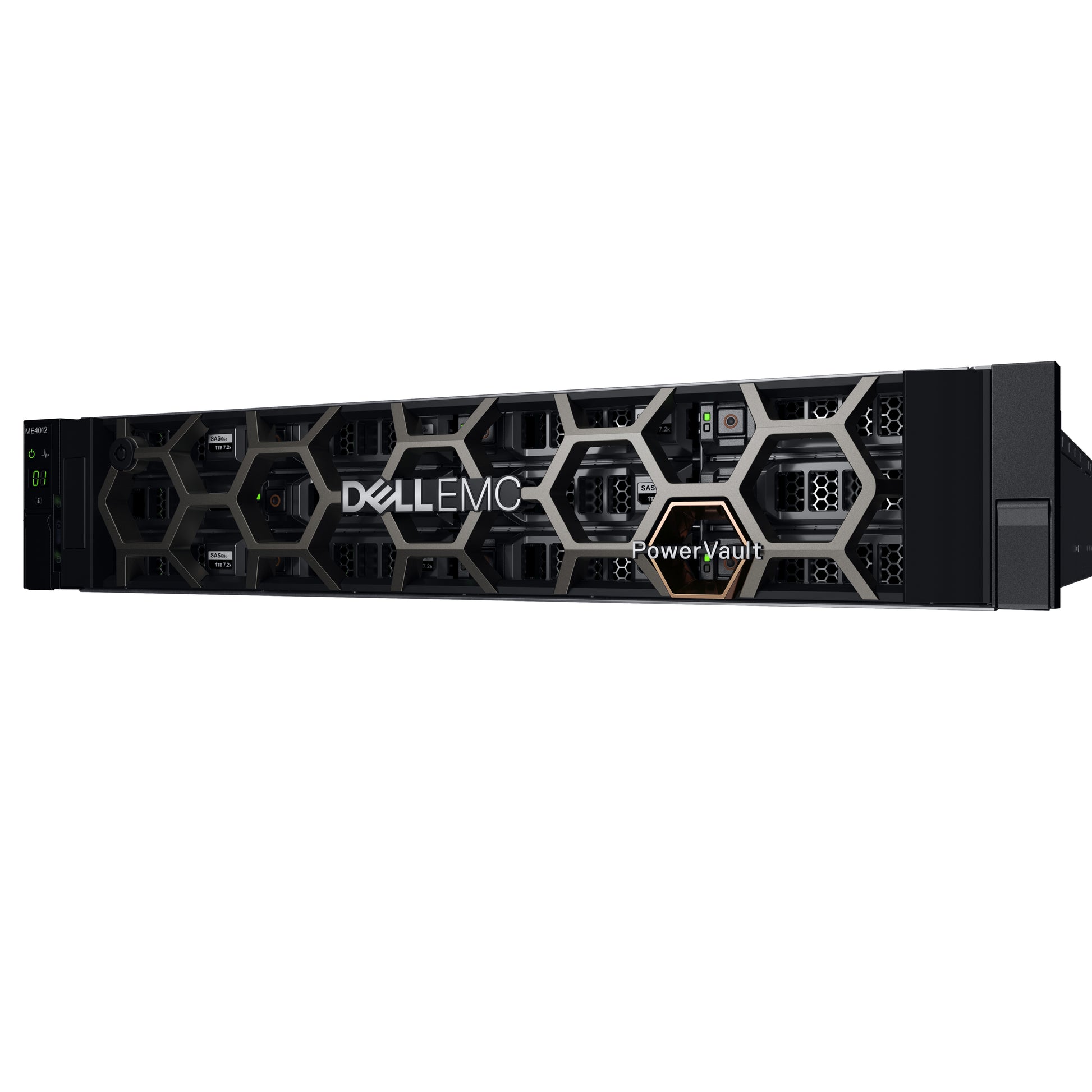 DELL PowerVault ME4012 – 12-Bay Rack 2U SAN – 24 TB HDD vorinstalliert, für 3,5" HDD/SSD, SAS