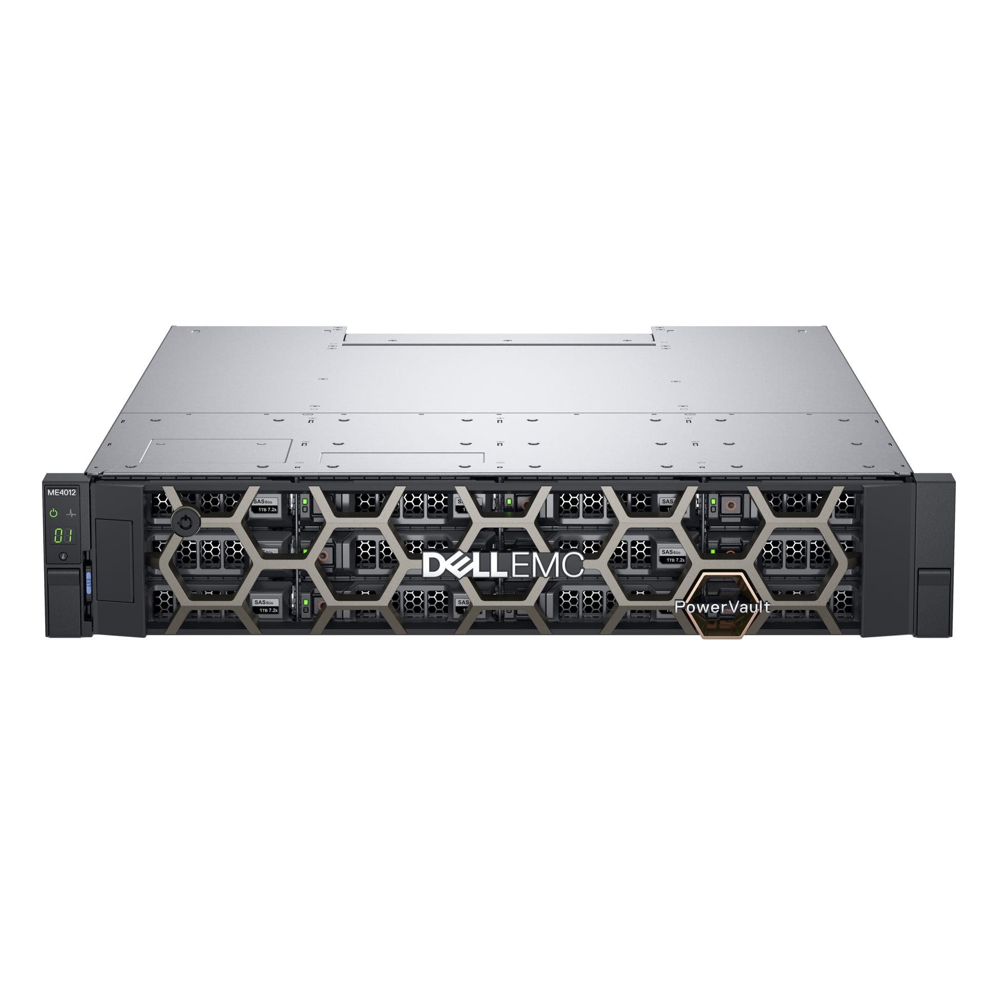 DELL PowerVault ME4012 – 12-Bay Rack 2U SAN – 10GbE, redundantes Netzteil, 24 TB HDD vorinstalliert