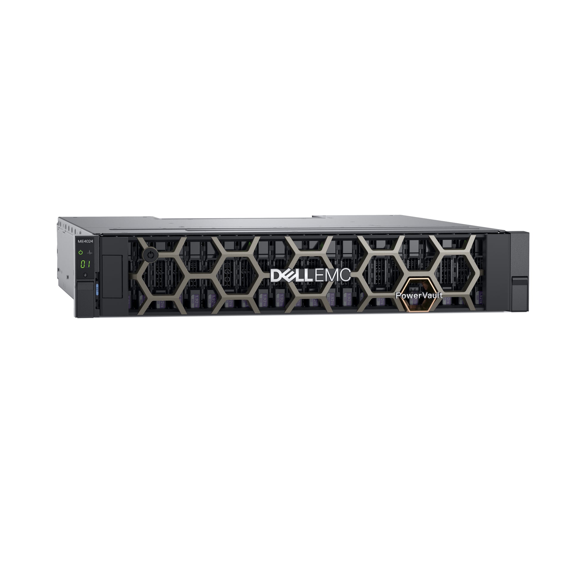 DELL PowerVault ME4024 – 24-Bay Rack 2U SAN – redundantes Netzteil, 4,8 TB HDD vorinstalliert