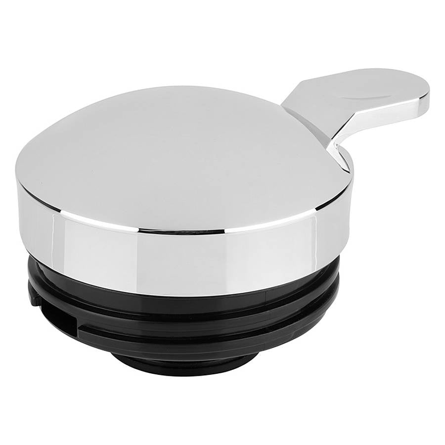 EMSA Thermoskanne CAMPO – 1 l, Ø 15,2 cm, Edelstahl 18/10/Glas, Grau, Schraubverschluss, vakuumisoliert