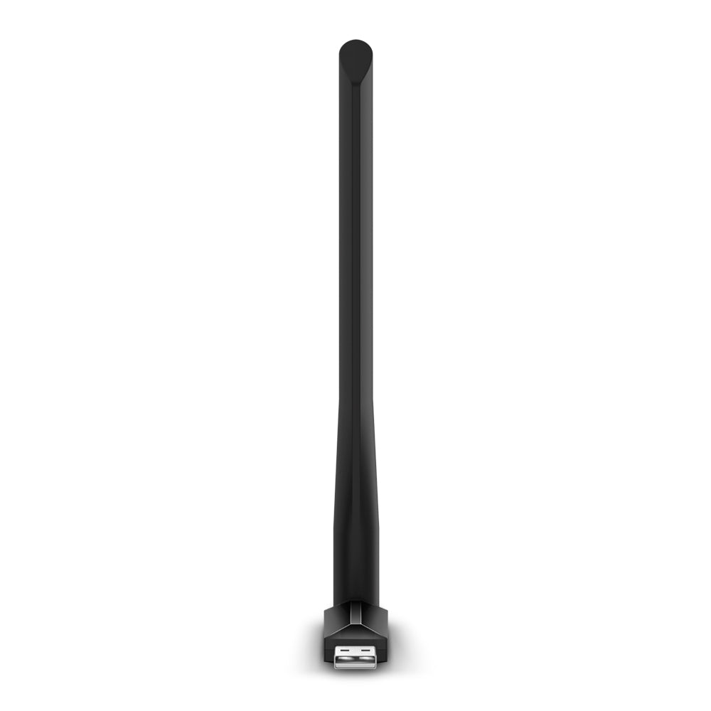 TP-Link Archer T2U Plus – WLAN-Stick, Wi-Fi 5 (802.11ac), Dual-Band, bis 600 Mbit/s, USB 2.0, externe Antenne