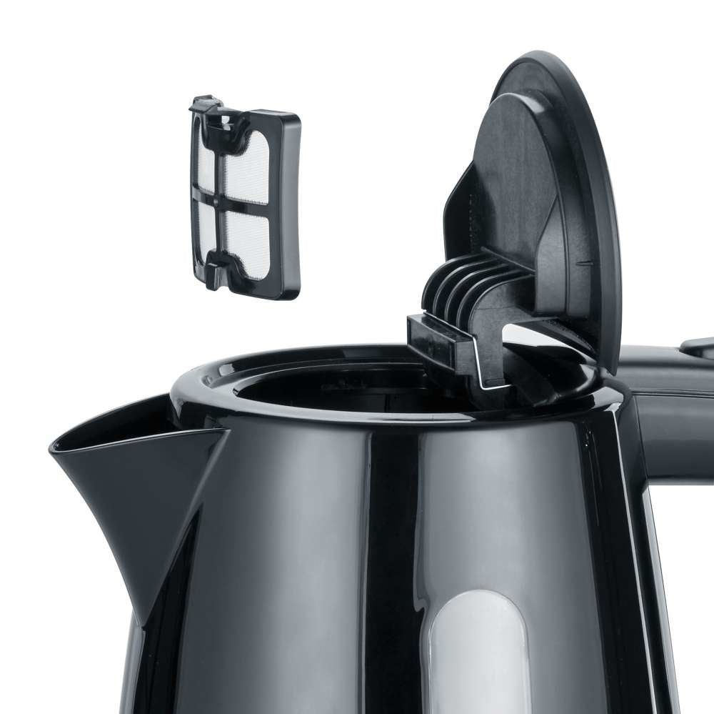 Severin Wasserkocher WK 3410 – 1 l, 2200 W, Schwarz