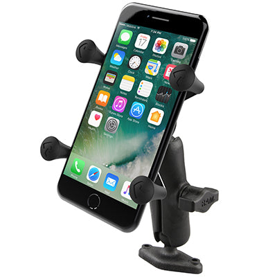 RAM Mounts RAP-B-102-UN7U – Tisch-Ständer – X-Grip Klemmhalterung, 47,7–83 mm – Schwarz