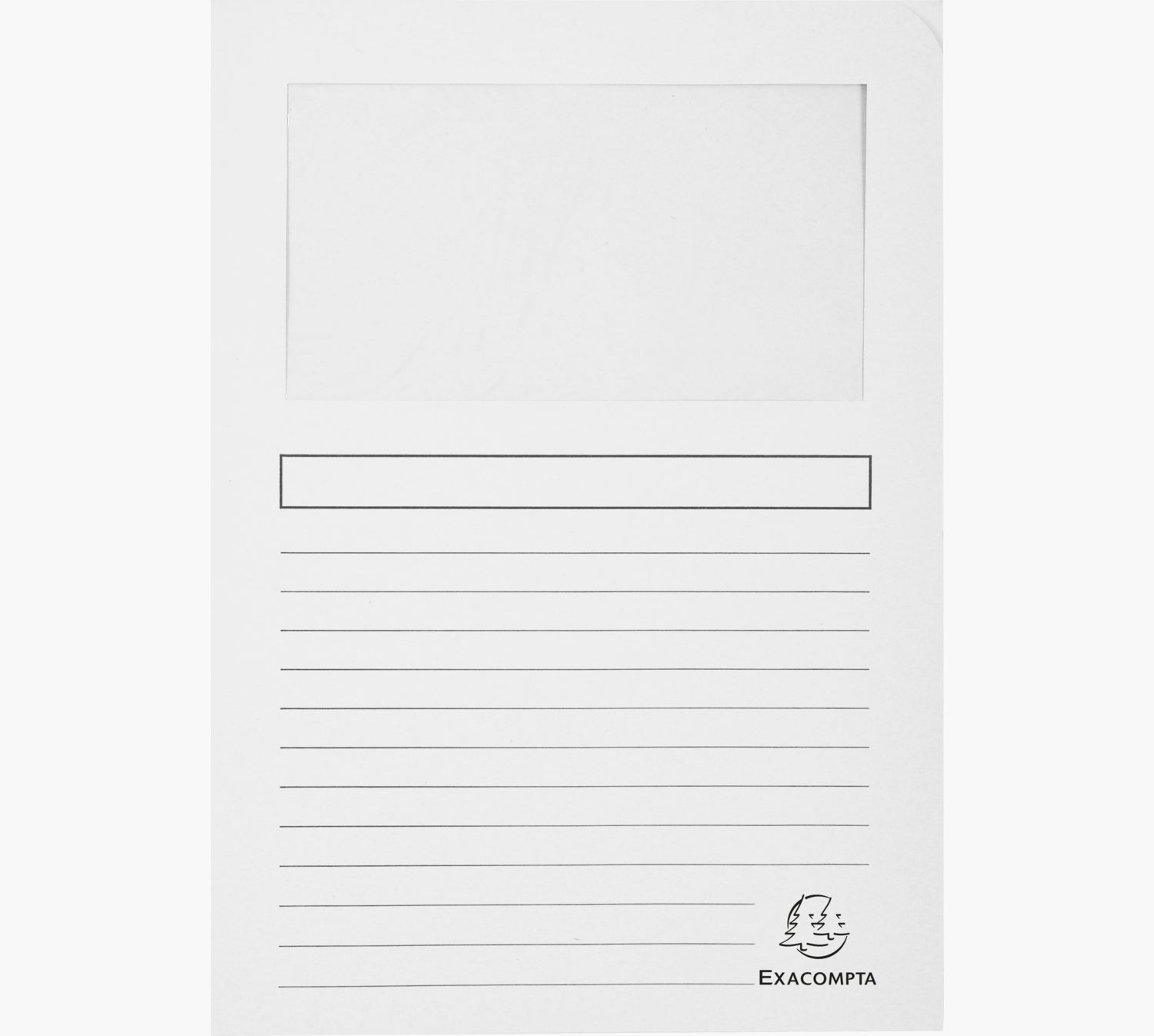 Exacompta Organisationsmappe FOREVER A4, mit Sichtfenster, 120 g/m², assortiert – 960 Stück