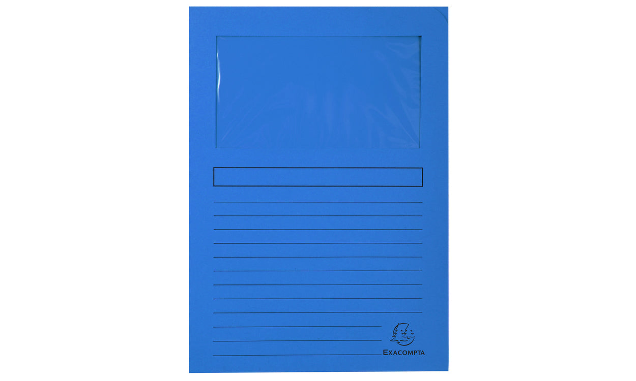 Exacompta Organisationsmappe FOREVER A4, mit Sichtfenster, 120 g/m², assortiert – 960 Stück