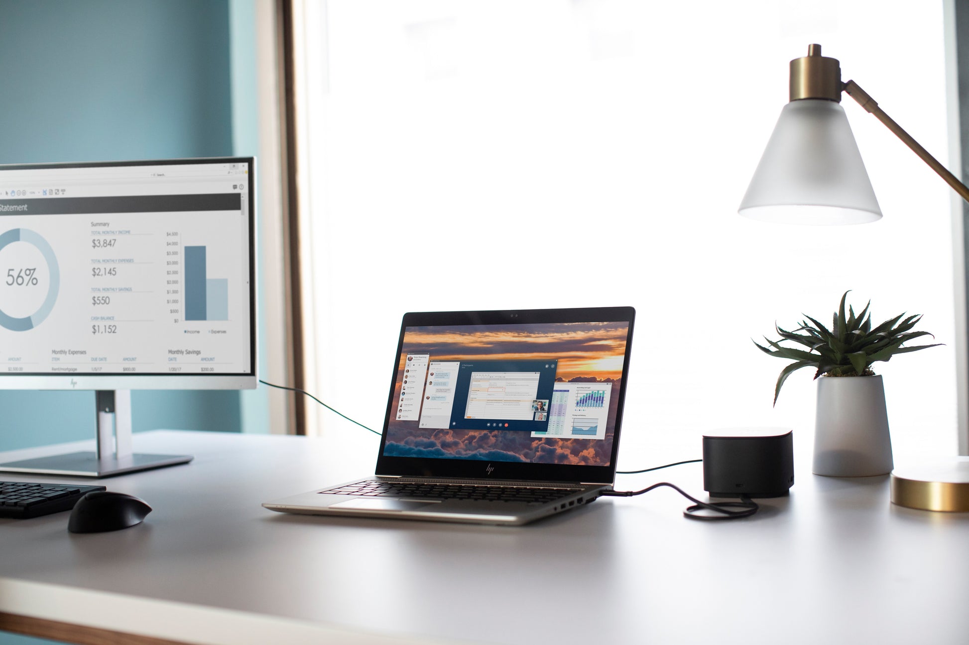 HP USB-Fingerabdruck für Business – Maus – Kabelgebunden (USB‑A), Fingerabdruckscanner, beidhändig
