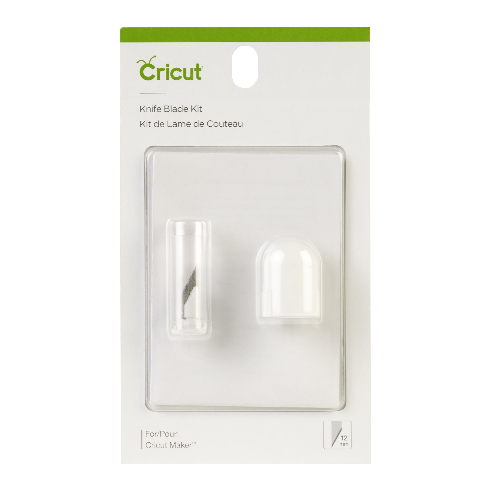 Cricut Tiefschneidemesser Klingenblatt – Ersatzklinge, Grau – für Cricut Maker, Cricut Maker 3