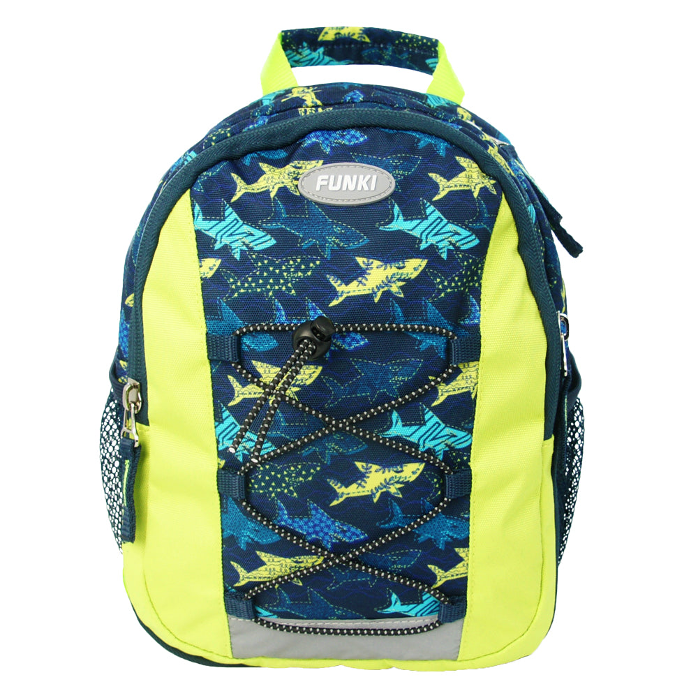 Funki Rucksack / Schulrucksack – Blau, Gelb