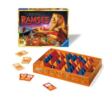 Ravensburger Ramses – Kartenspiel, 1–5 Spieler, ab 7 Jahren, 30 Min., DE/EN/FR/IT/NL