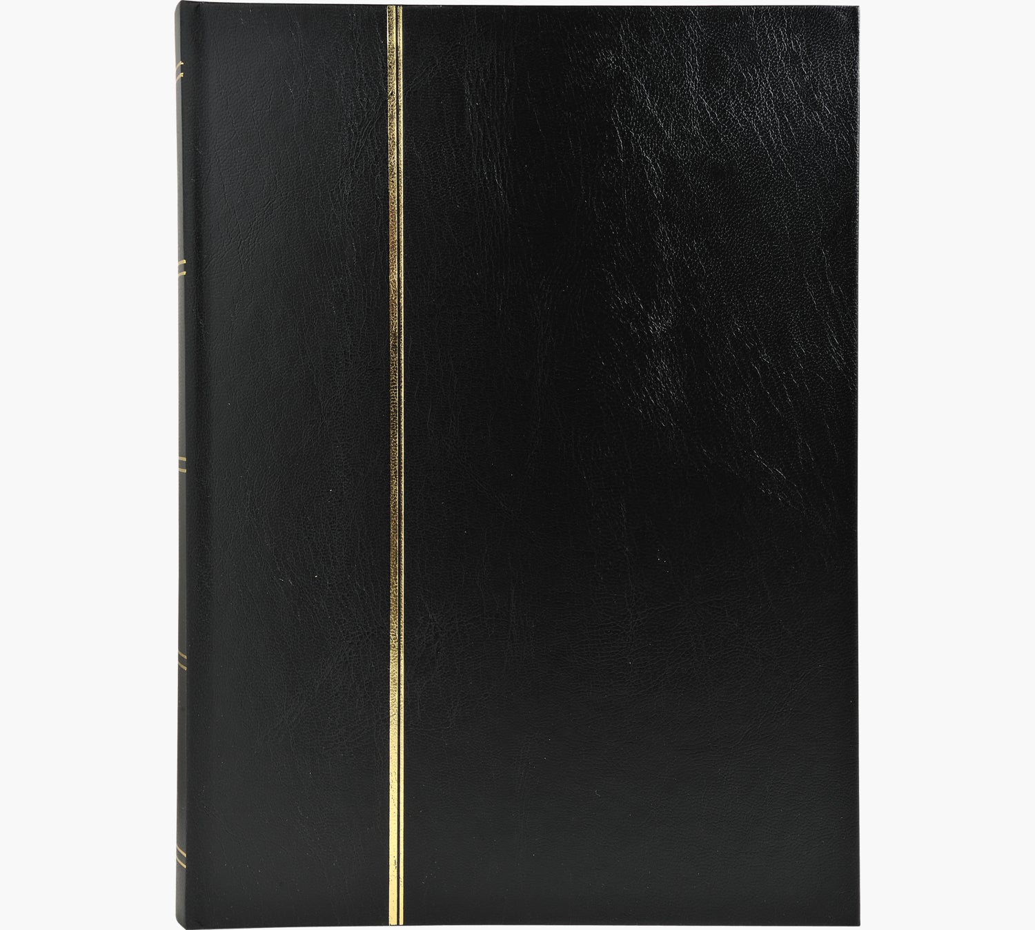 Exacompta Einsteckalbum, 16 Seiten, 22,5 × 30,5 cm, Schwarz, Kunstleder