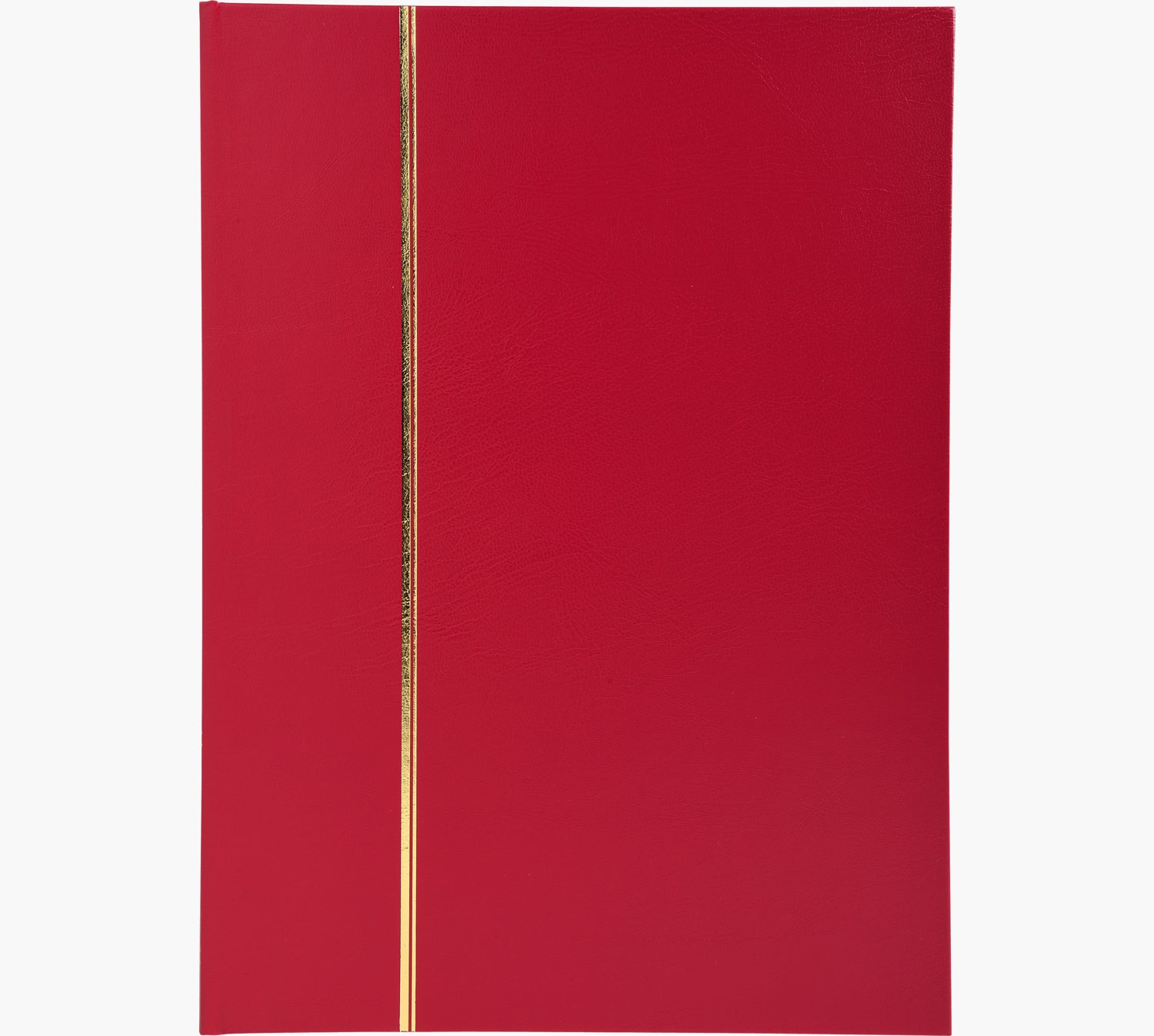 Exacompta Einsteckalbum, 32 Blätter, 22,5 × 30,5 cm, Kunstleder, Rot, mit Pergamin