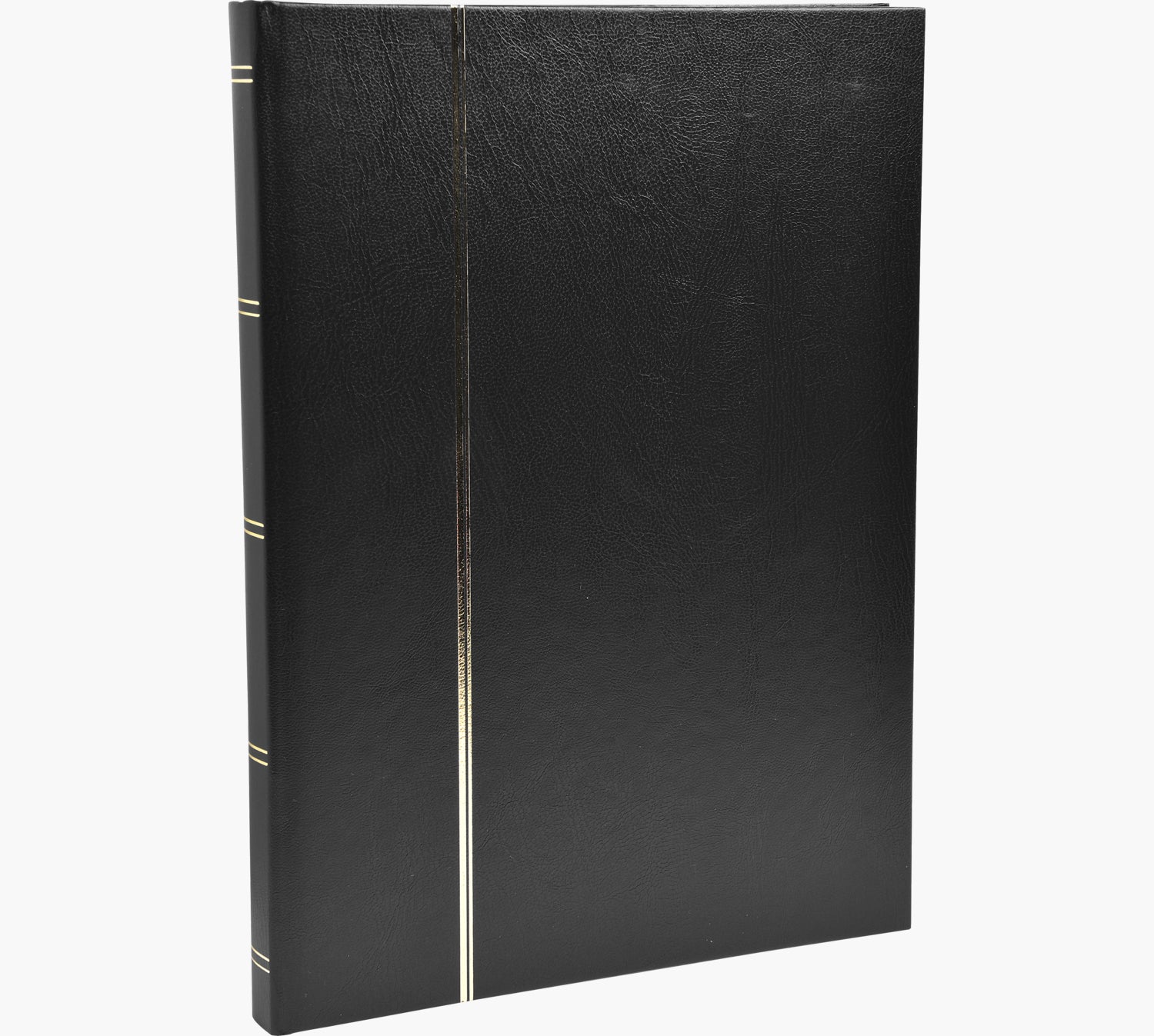 Exacompta Einsteckalbum, 16 Seiten, 22,5 × 30,5 cm, Schwarz, Kunstleder
