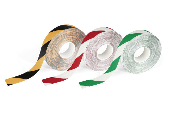 Durable Vinylband Duraline 2 Farbe – 50 mm × 30 m, gelb/schwarz