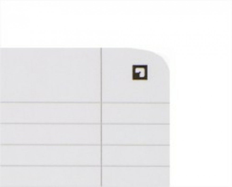 Oxford Collegeblock Touch, Karton, 80 Blatt, 4-fach gelocht, perforiert, 90 g/m² – Koralle, für SCRIBZEE App