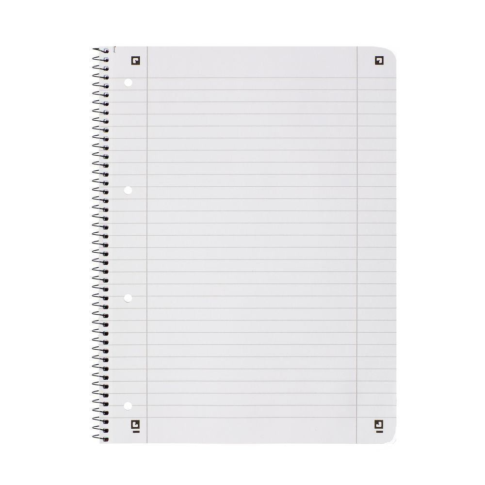 Oxford Collegeblock, Karton, 80 Blatt, 4-fach gelocht, perforiert, 90 g/m² – grasgrün, für SCRIBZEE App