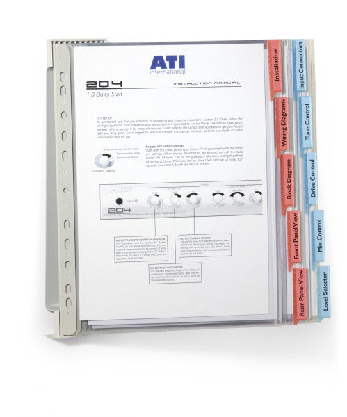 Durable FUNCTION Sichttafelsystem Wandelement für A4, Kunststoff (PVC) – 10 Sichttafeln