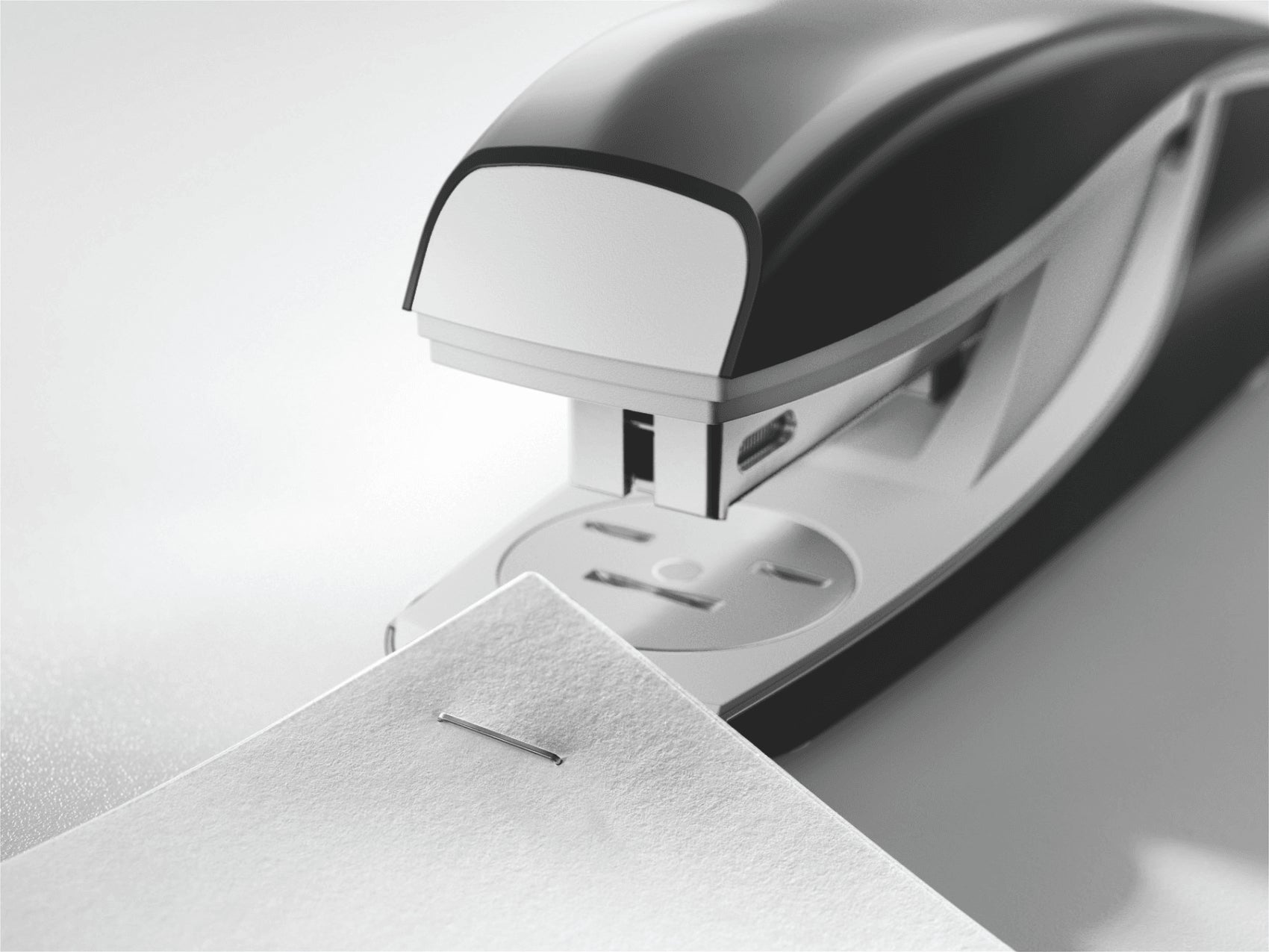 Leitz Style 5562 Heftgerät – 60 Blatt, Weiss