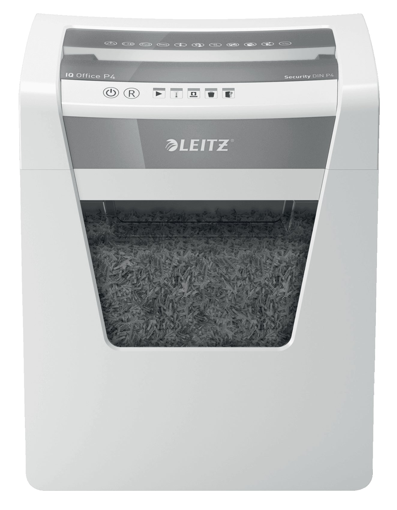Leitz IQ Office Aktenvernichter – Partikelschnitt, P-4, 4 × 40 mm, 15 Blatt, 23 l