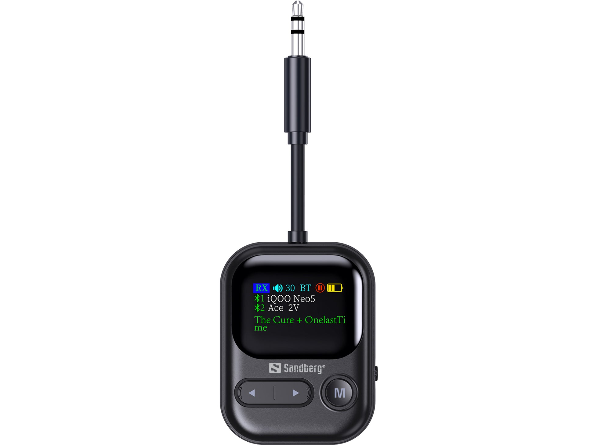 Sandberg BT Audio Link 2in1 TxRx Pro – Bluetooth Audio Adapter (Tx/Rx)
