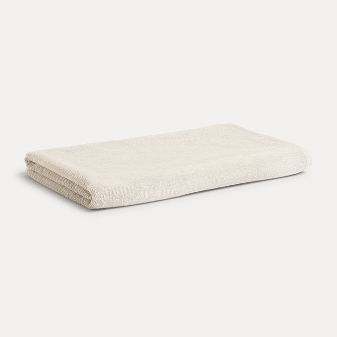 Möve Saunatuch Soft Silence Uni – 80 × 180 cm, Beige, 60% Baumwolle/40% Viskose, 430 g/m²