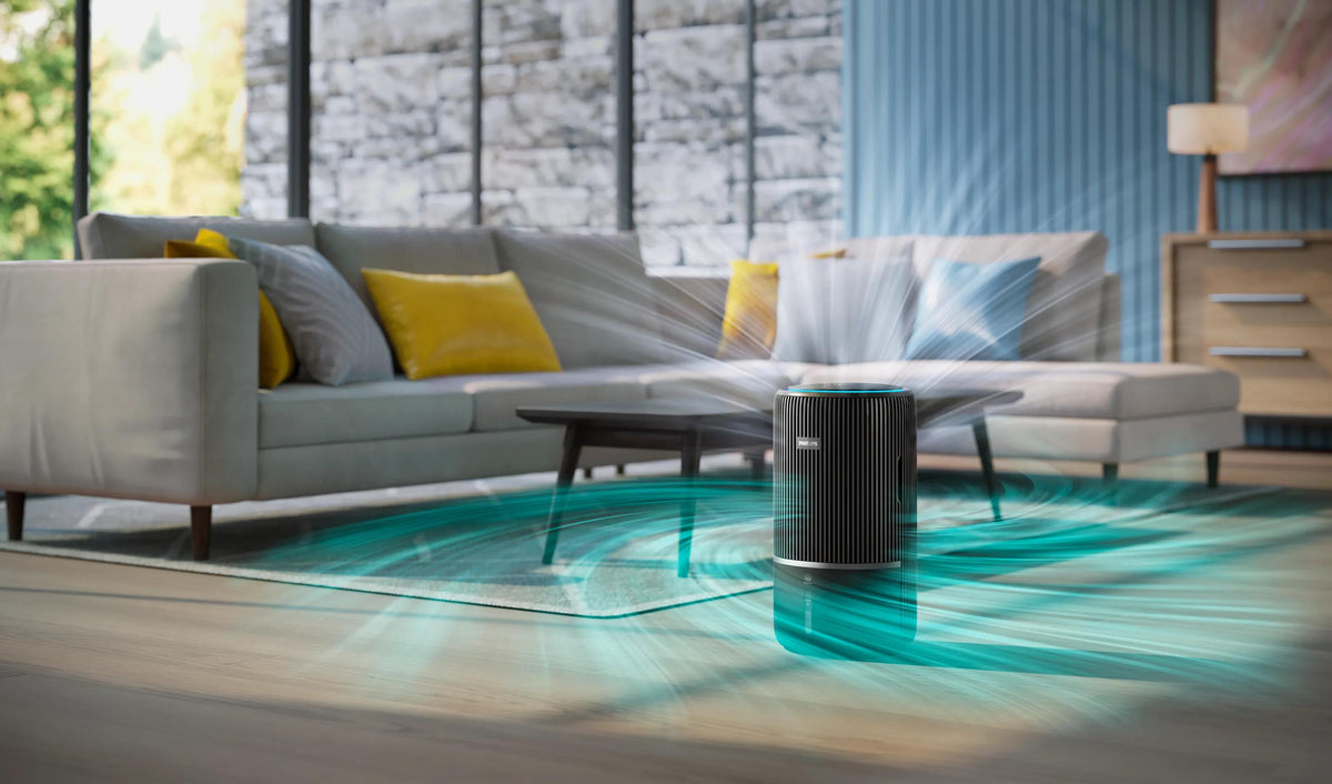 Philips Luftreiniger PureProtect Water AC3421/13 – CADR 300 m³/h, bis 78 m², WLAN, App-Steuerung, 51 dB
