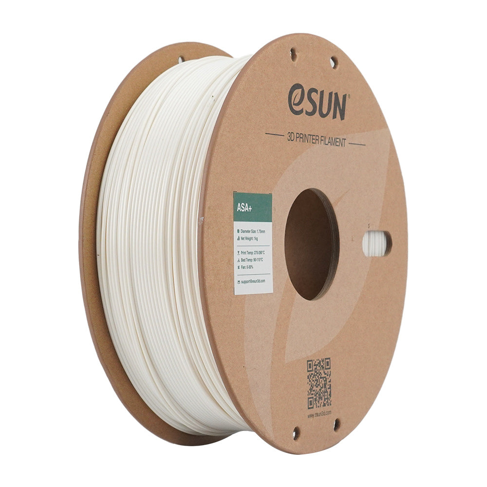 eSUN 3D-Drucker-Filament ASA 1,75 mm Weiss, 1 kg