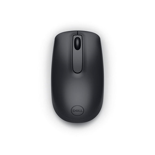 Dell WM118 – Maus – Kabellos (2,4 GHz), 1000 DPI, beidhändig, Schwarz
