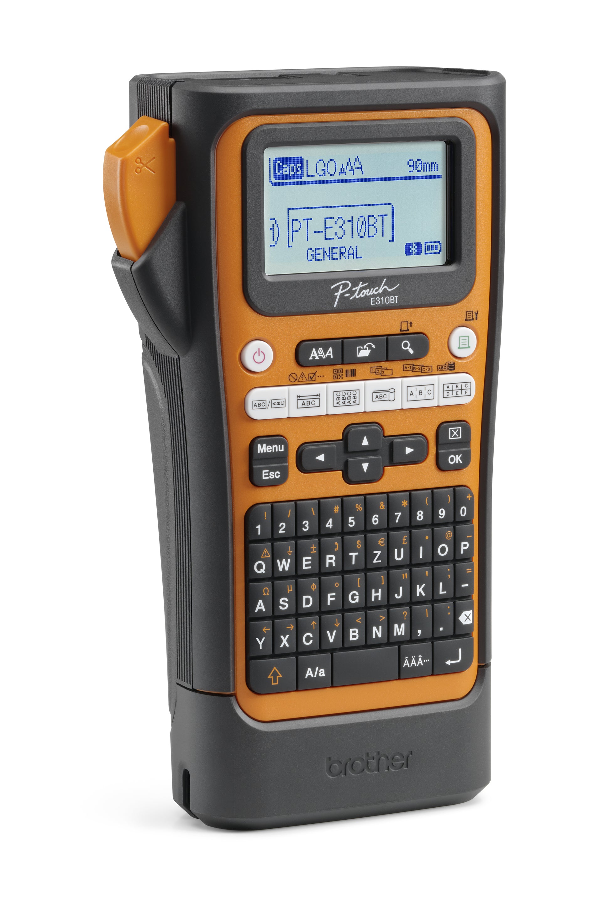 Brother PT-E310B – Beschriftungsgerät, Thermotransfer, 180 dpi, bis 16 mm, Bluetooth, für HSe/TZe-Bänder