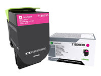 Lexmark Toner – magenta, 2300 Seiten – für CS/CX317