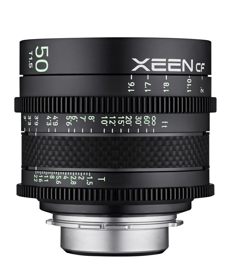 Samyang XEEN CF 50 mm T1.5 Kinoobjektiv – Sony E-Mount – Manuell, 95 mm Filter – für Sony