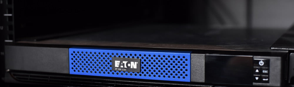 Eaton 5P1550GR-L USV 1,55 kVA/1100 W – Rack 1U – C13×6, Eingang IEC C14 – Schwarz