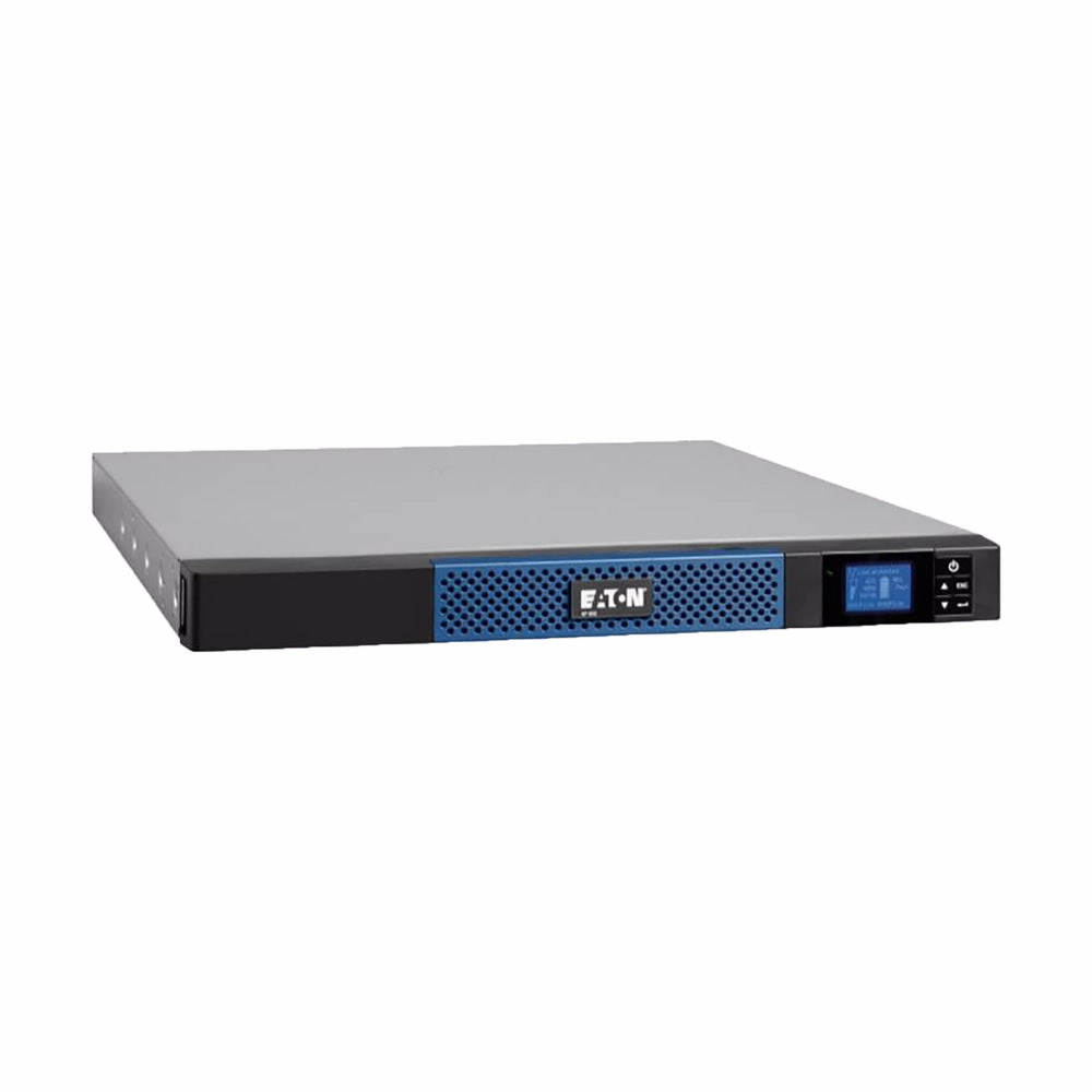 Eaton 5P1550GR-L USV 1,55 kVA/1100 W – Rack 1U – C13×6, Eingang IEC C14 – Schwarz