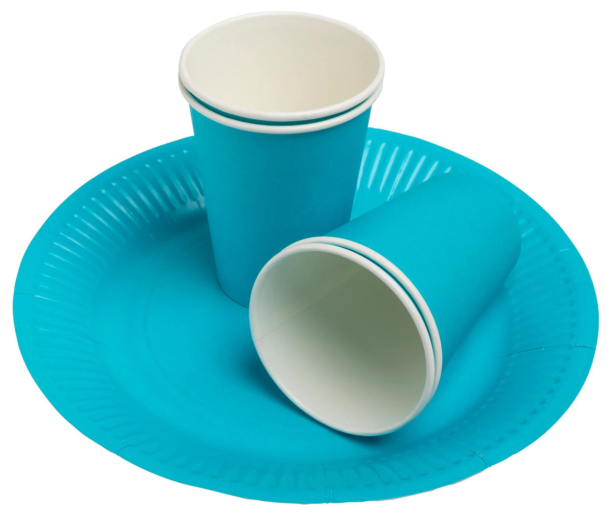 PRONAPPE Becher, Papier/Karton – 2 dl, türkis – FSC – 15 Stk.
