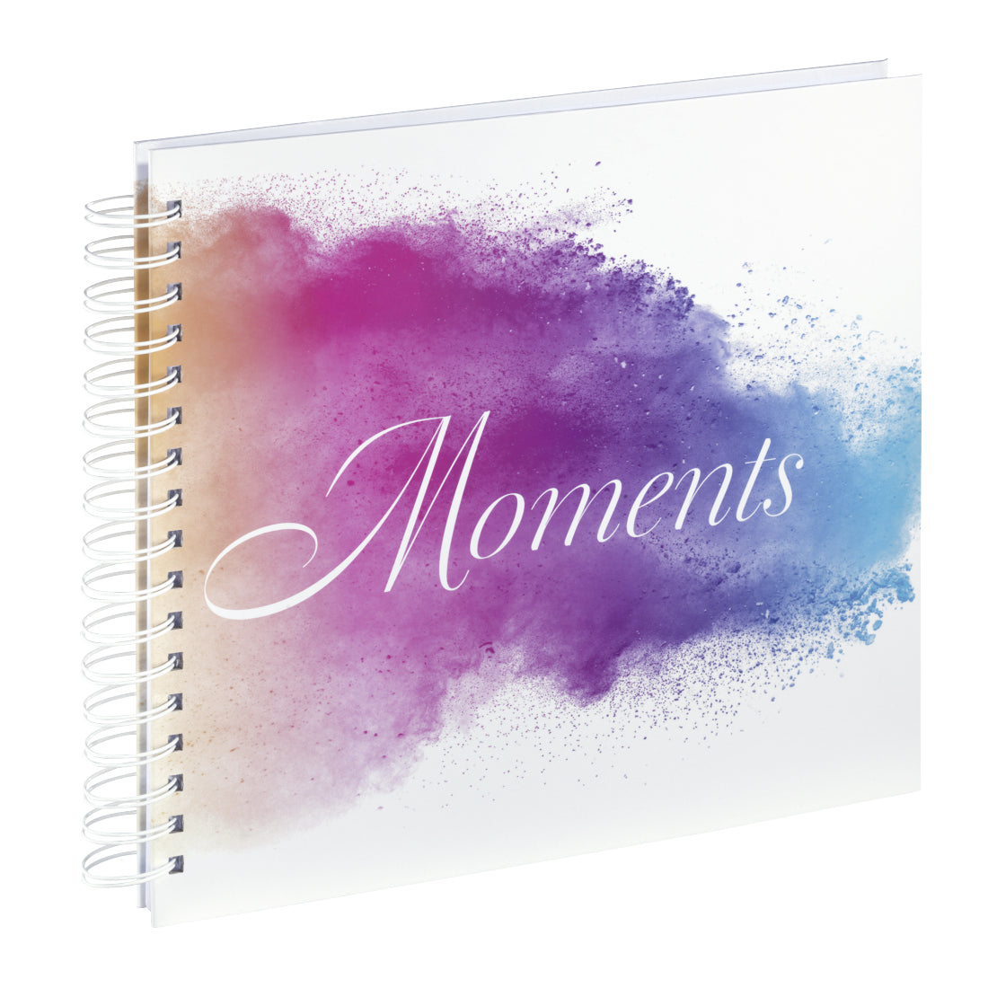 Hama Fotoalbum Watercolor Moments – mehrfarbig, Spiralbindung, Karton, 280 × 240 mm